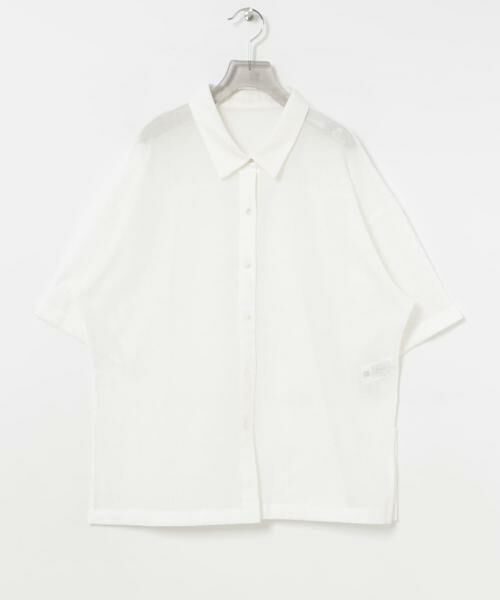 URBAN RESEARCH / アーバンリサーチ シャツ・ブラウス | コットンカラミシアーオーバーシャツ | 詳細8