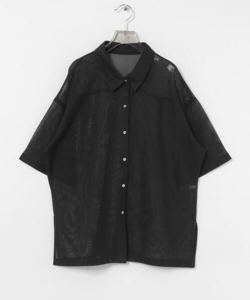 URBAN RESEARCH / アーバンリサーチ シャツ・ブラウス | コットンカラミシアーオーバーシャツ | 詳細25