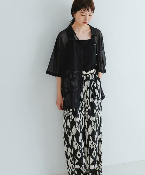 URBAN RESEARCH / アーバンリサーチ シャツ・ブラウス | コットンカラミシアーオーバーシャツ | 詳細16