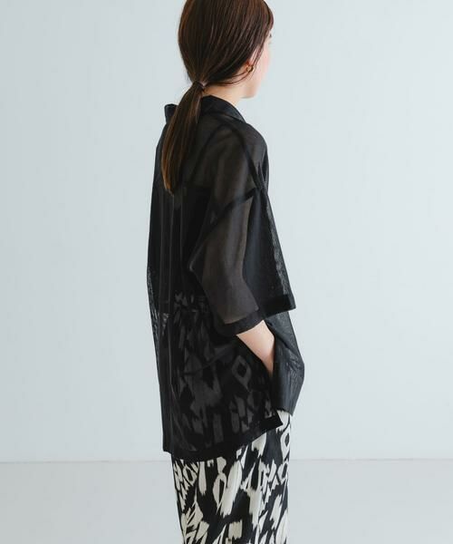 URBAN RESEARCH / アーバンリサーチ シャツ・ブラウス | コットンカラミシアーオーバーシャツ | 詳細19