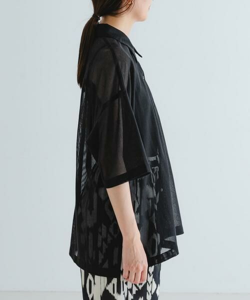 URBAN RESEARCH / アーバンリサーチ シャツ・ブラウス | コットンカラミシアーオーバーシャツ | 詳細23