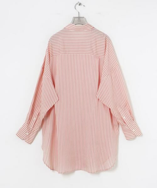 URBAN RESEARCH / アーバンリサーチ シャツ・ブラウス | new basic　レーヨンシルクストライプオーバーシャツ | 詳細10