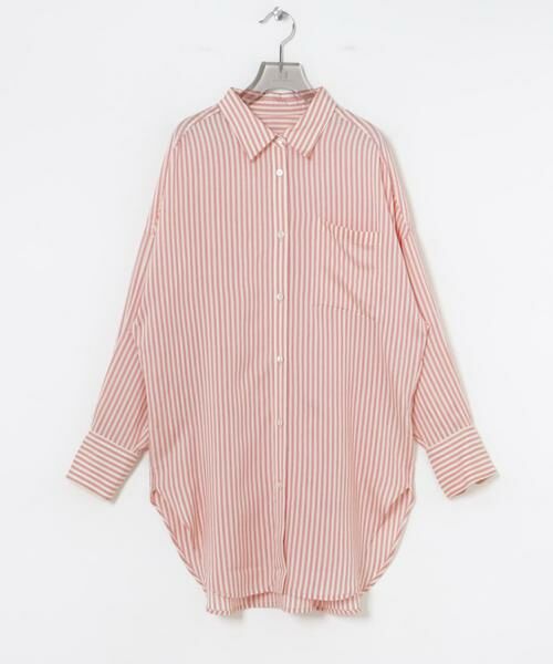 URBAN RESEARCH / アーバンリサーチ シャツ・ブラウス | new basic　レーヨンシルクストライプオーバーシャツ | 詳細8