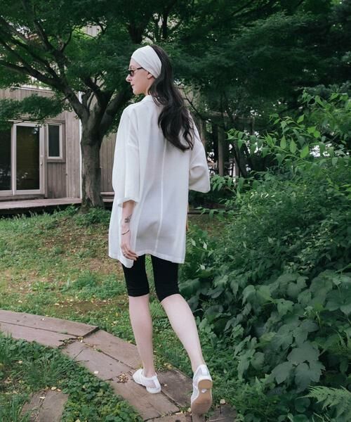 URBAN RESEARCH / アーバンリサーチ シャツ・ブラウス | ハーフスリーブシアーワイドシャツ | 詳細20