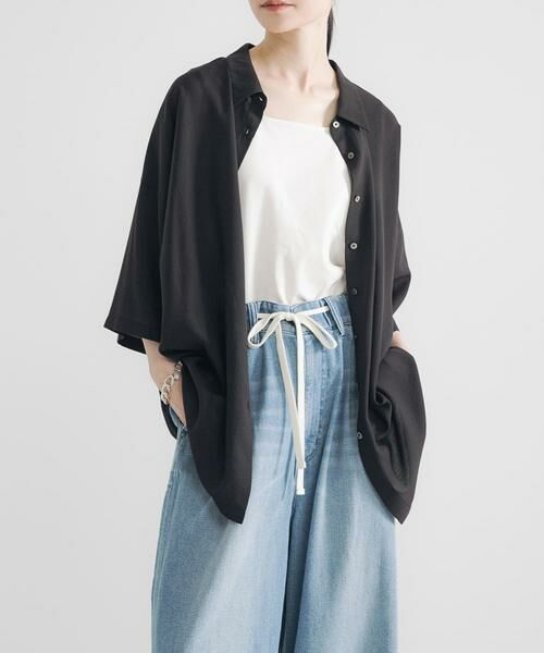 URBAN RESEARCH / アーバンリサーチ シャツ・ブラウス | ハーフスリーブシアーワイドシャツ | 詳細27