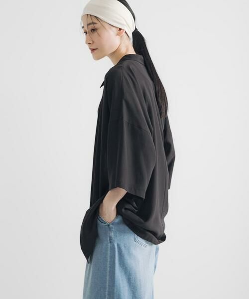 URBAN RESEARCH / アーバンリサーチ シャツ・ブラウス | ハーフスリーブシアーワイドシャツ | 詳細29