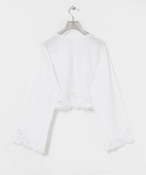 URBAN RESEARCH / アーバンリサーチ シャツ・ブラウス | カットワークレース刺繍ブラウス | 詳細10