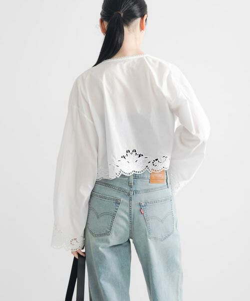 URBAN RESEARCH / アーバンリサーチ シャツ・ブラウス | カットワークレース刺繍ブラウス | 詳細3