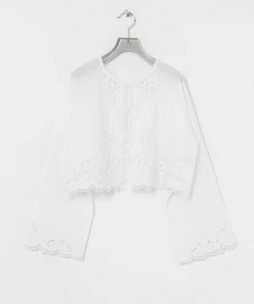 URBAN RESEARCH / アーバンリサーチ シャツ・ブラウス | カットワークレース刺繍ブラウス | 詳細8