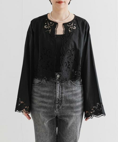 URBAN RESEARCH / アーバンリサーチ シャツ・ブラウス | カットワークレース刺繍ブラウス | 詳細21