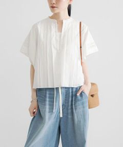 URBAN RESEARCH / アーバンリサーチ シャツ・ブラウス | ハーフスリーブタックショートシャツ