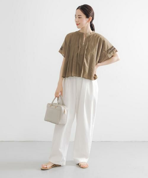 URBAN RESEARCH / アーバンリサーチ シャツ・ブラウス | ハーフスリーブタックショートシャツ | 詳細7