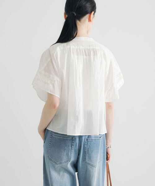 URBAN RESEARCH / アーバンリサーチ シャツ・ブラウス | ハーフスリーブタックショートシャツ | 詳細15