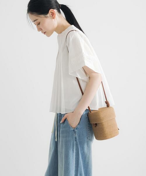 URBAN RESEARCH / アーバンリサーチ シャツ・ブラウス | ハーフスリーブタックショートシャツ | 詳細17