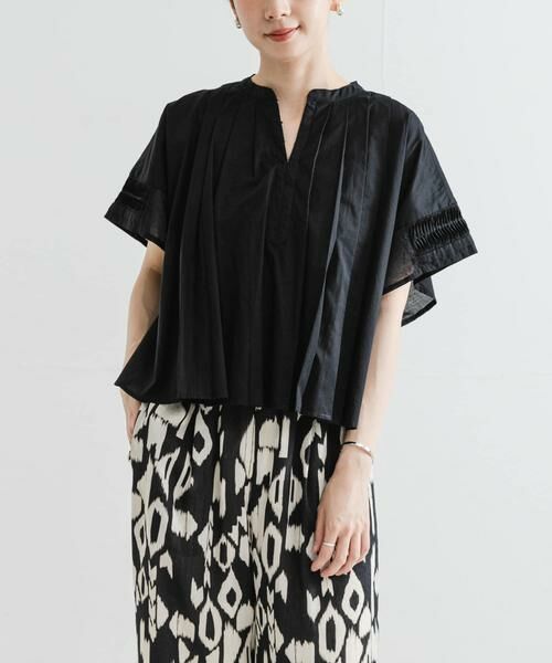 URBAN RESEARCH / アーバンリサーチ シャツ・ブラウス | ハーフスリーブタックショートシャツ | 詳細23