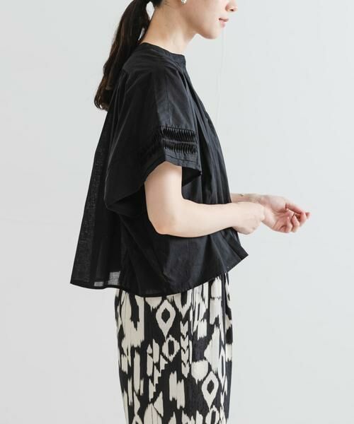 URBAN RESEARCH / アーバンリサーチ シャツ・ブラウス | ハーフスリーブタックショートシャツ | 詳細24