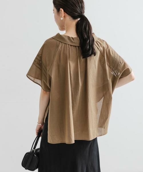 URBAN RESEARCH / アーバンリサーチ シャツ・ブラウス | ハーフスリーブフリルカラーブラウス | 詳細3