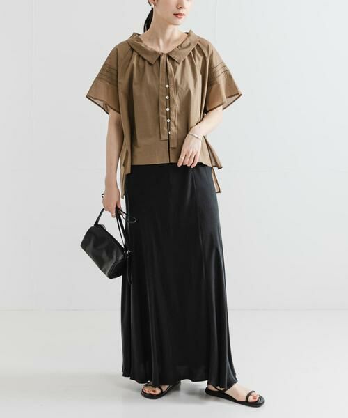 URBAN RESEARCH / アーバンリサーチ シャツ・ブラウス | ハーフスリーブフリルカラーブラウス | 詳細6