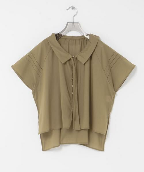 URBAN RESEARCH / アーバンリサーチ シャツ・ブラウス | ハーフスリーブフリルカラーブラウス | 詳細8