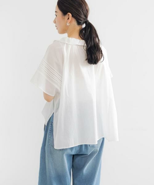 URBAN RESEARCH / アーバンリサーチ シャツ・ブラウス | ハーフスリーブフリルカラーブラウス | 詳細13