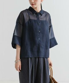 URBAN RESEARCH / アーバンリサーチ シャツ・ブラウス | シアーワイドスリーブ半袖シャツ