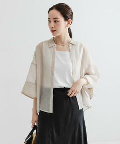 URBAN RESEARCH / アーバンリサーチ シャツ・ブラウス | シアーワイドスリーブ半袖シャツ