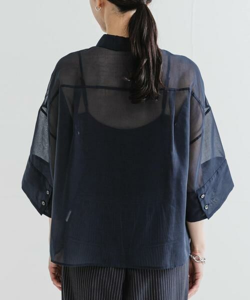 URBAN RESEARCH / アーバンリサーチ シャツ・ブラウス | シアーワイドスリーブ半袖シャツ | 詳細19