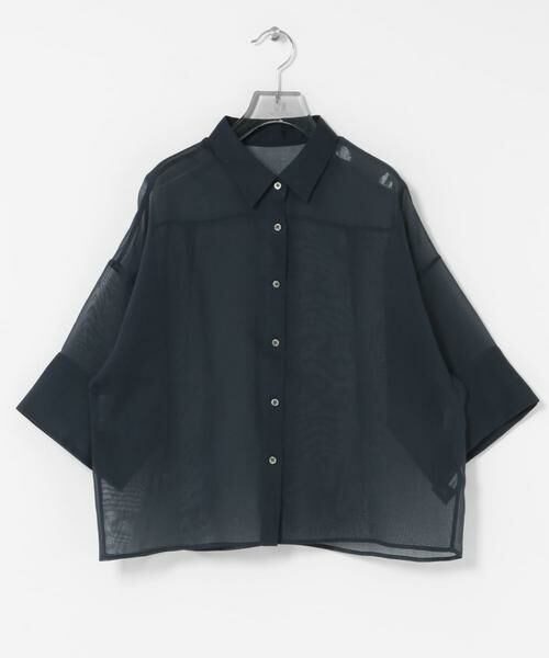 URBAN RESEARCH / アーバンリサーチ シャツ・ブラウス | シアーワイドスリーブ半袖シャツ | 詳細20