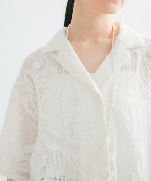 URBAN RESEARCH / アーバンリサーチ シャツ・ブラウス | カラミジャガードショートシャツ | 詳細1