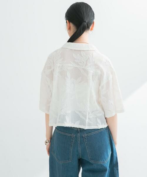 URBAN RESEARCH / アーバンリサーチ シャツ・ブラウス | カラミジャガードショートシャツ | 詳細4