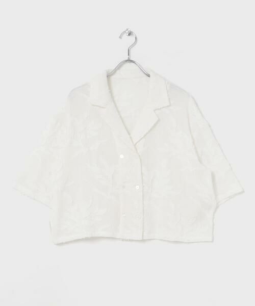 URBAN RESEARCH / アーバンリサーチ シャツ・ブラウス | カラミジャガードショートシャツ | 詳細8
