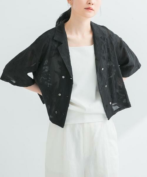 URBAN RESEARCH / アーバンリサーチ シャツ・ブラウス | カラミジャガードショートシャツ | 詳細16