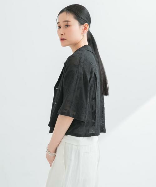 URBAN RESEARCH / アーバンリサーチ シャツ・ブラウス | カラミジャガードショートシャツ | 詳細18