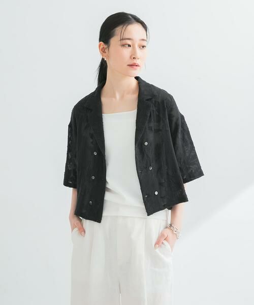 URBAN RESEARCH / アーバンリサーチ シャツ・ブラウス | カラミジャガードショートシャツ | 詳細19