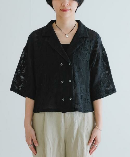 URBAN RESEARCH / アーバンリサーチ シャツ・ブラウス | カラミジャガードショートシャツ | 詳細22