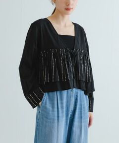 URBAN RESEARCH / アーバンリサーチ シャツ・ブラウス | スパンコール刺繍ブラウス