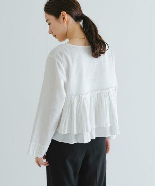 URBAN RESEARCH / アーバンリサーチ シャツ・ブラウス | スパンコール刺繍ブラウス | 詳細3