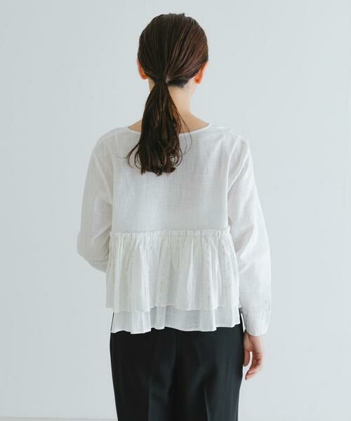 URBAN RESEARCH / アーバンリサーチ シャツ・ブラウス | スパンコール刺繍ブラウス | 詳細4