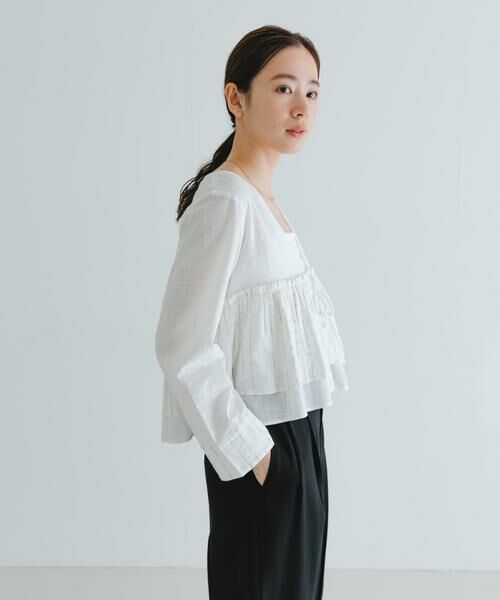 URBAN RESEARCH / アーバンリサーチ シャツ・ブラウス | スパンコール刺繍ブラウス | 詳細5