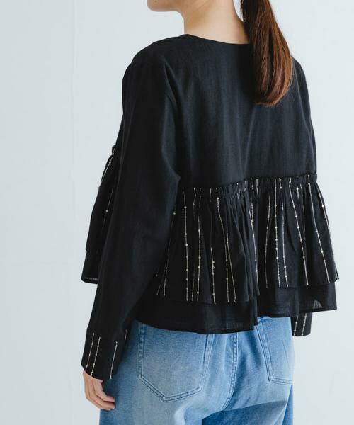 URBAN RESEARCH / アーバンリサーチ シャツ・ブラウス | スパンコール刺繍ブラウス | 詳細15