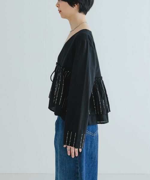 URBAN RESEARCH / アーバンリサーチ シャツ・ブラウス | スパンコール刺繍ブラウス | 詳細25