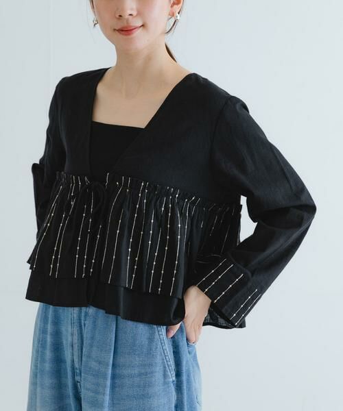 URBAN RESEARCH / アーバンリサーチ シャツ・ブラウス | スパンコール刺繍ブラウス | 詳細16