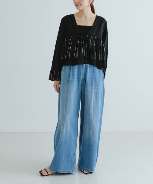 URBAN RESEARCH / アーバンリサーチ シャツ・ブラウス | スパンコール刺繍ブラウス | 詳細22