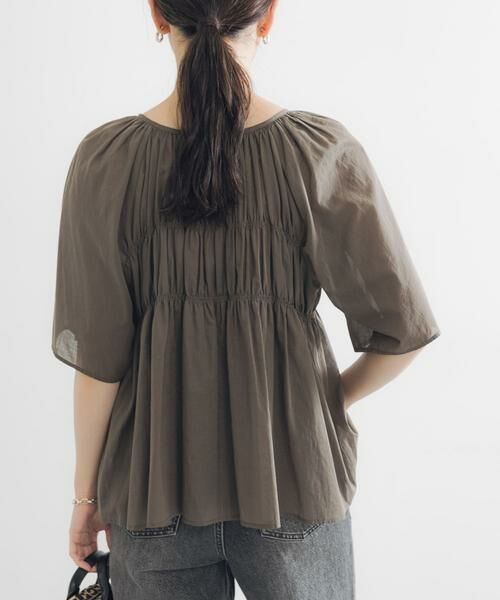 URBAN RESEARCH / アーバンリサーチ シャツ・ブラウス | コットンボイルシャーリングブラウス | 詳細2