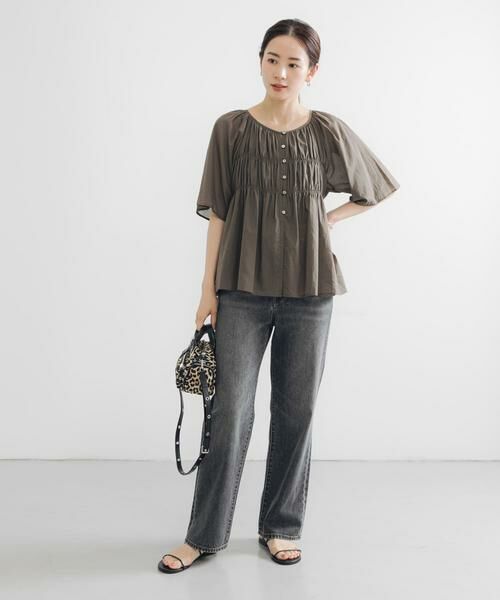 URBAN RESEARCH / アーバンリサーチ シャツ・ブラウス | コットンボイルシャーリングブラウス | 詳細4