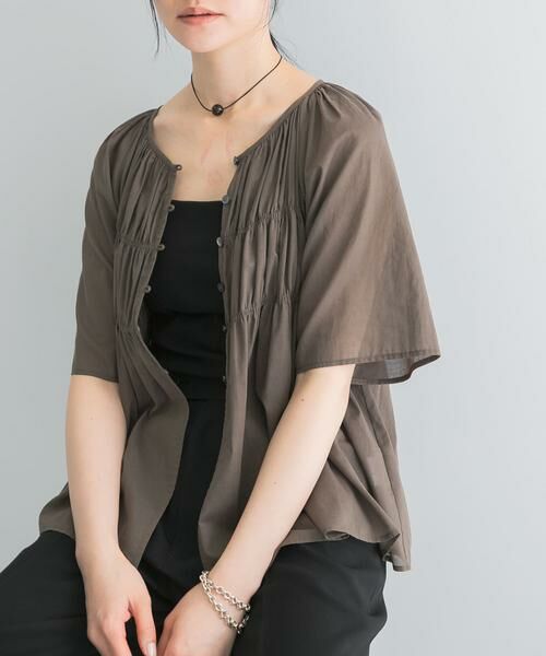 URBAN RESEARCH / アーバンリサーチ シャツ・ブラウス | コットンボイルシャーリングブラウス | 詳細5