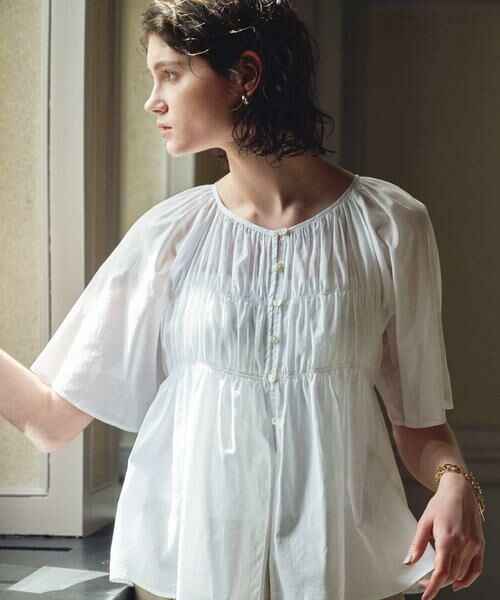 URBAN RESEARCH / アーバンリサーチ シャツ・ブラウス | コットンボイルシャーリングブラウス | 詳細15
