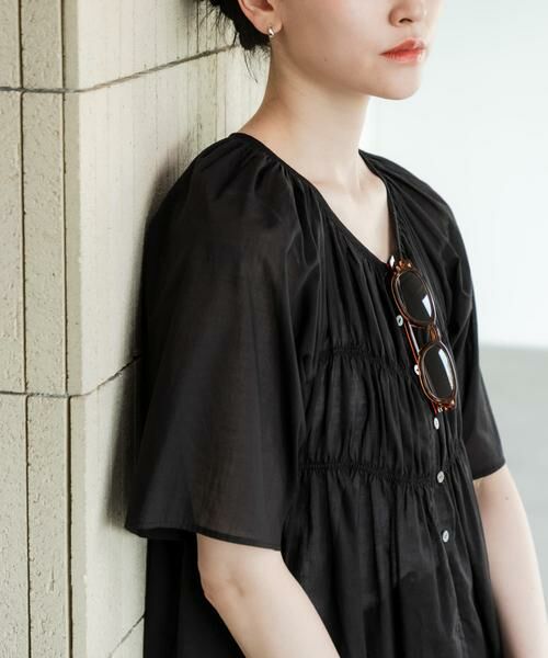 URBAN RESEARCH / アーバンリサーチ シャツ・ブラウス | コットンボイルシャーリングブラウス | 詳細22