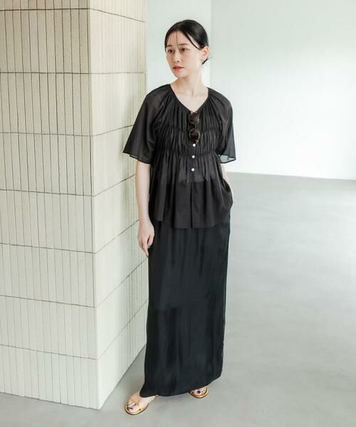 URBAN RESEARCH / アーバンリサーチ シャツ・ブラウス | コットンボイルシャーリングブラウス | 詳細24