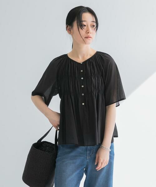URBAN RESEARCH / アーバンリサーチ シャツ・ブラウス | コットンボイルシャーリングブラウス | 詳細25